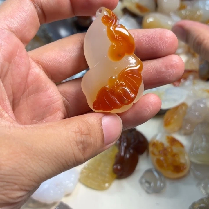 未镶嵌吊坠(不含链)玛瑙/玉髓