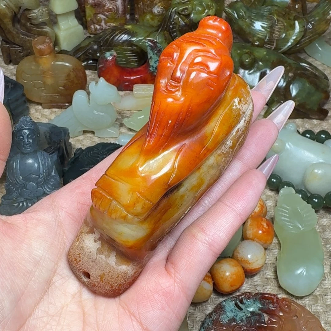 白玉菩提吊坠挂件