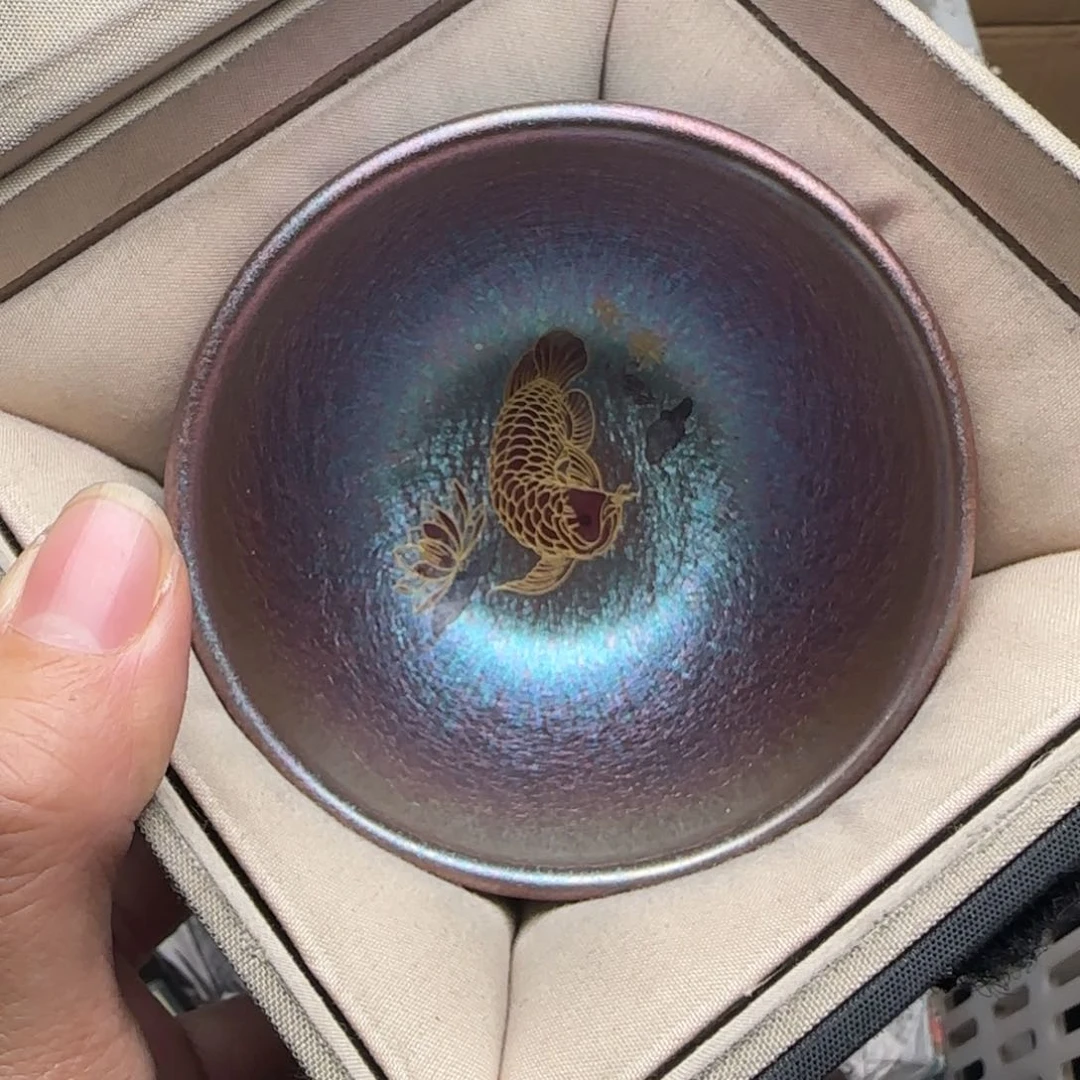 茶盏建盏主人杯配礼盒