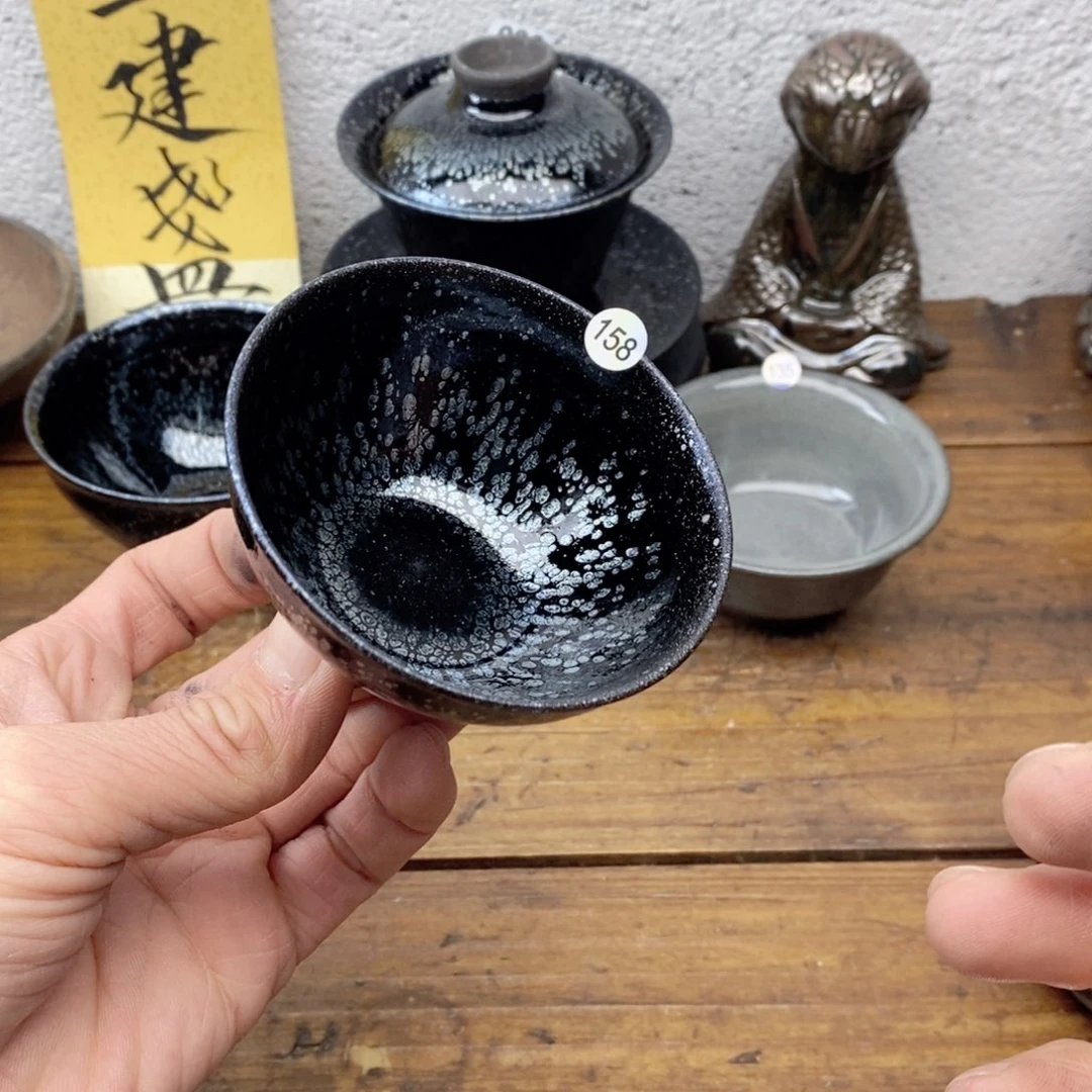 茶盏建盏主人杯漂亮158