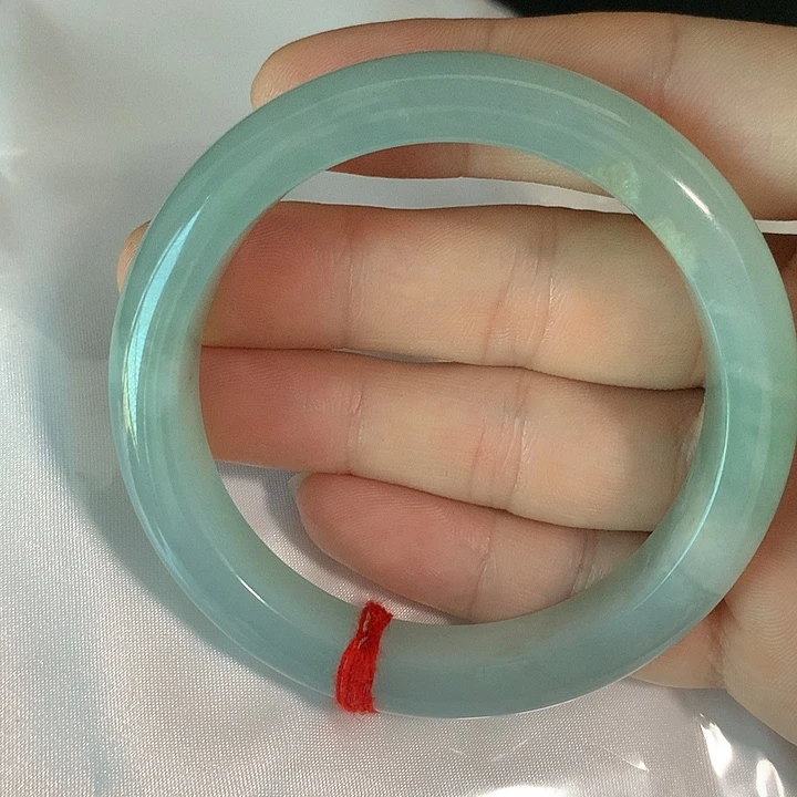 翡翠未镶嵌手镯b0517-3