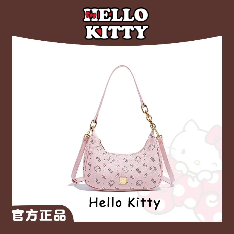 Mesuca/麦斯卡hellokitty百搭斜挎单肩腋下包