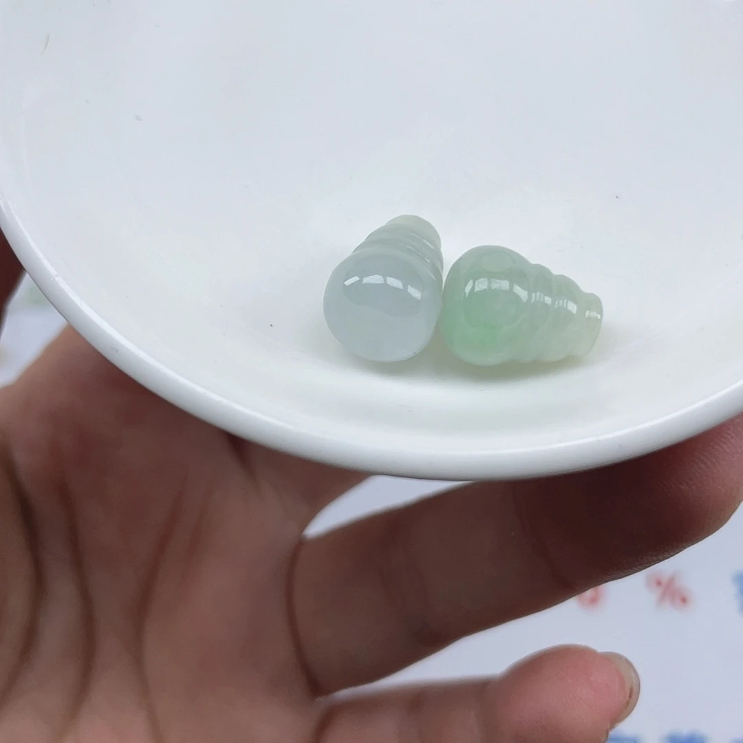 翡翠散珠翡翠三通