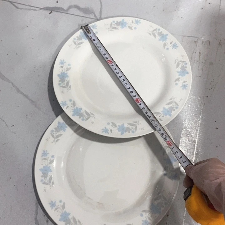 瓷片一厂老式平盘一对