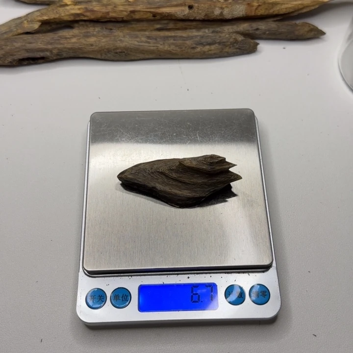 喜***祥楠木奇楠虎斑壳子6.7克