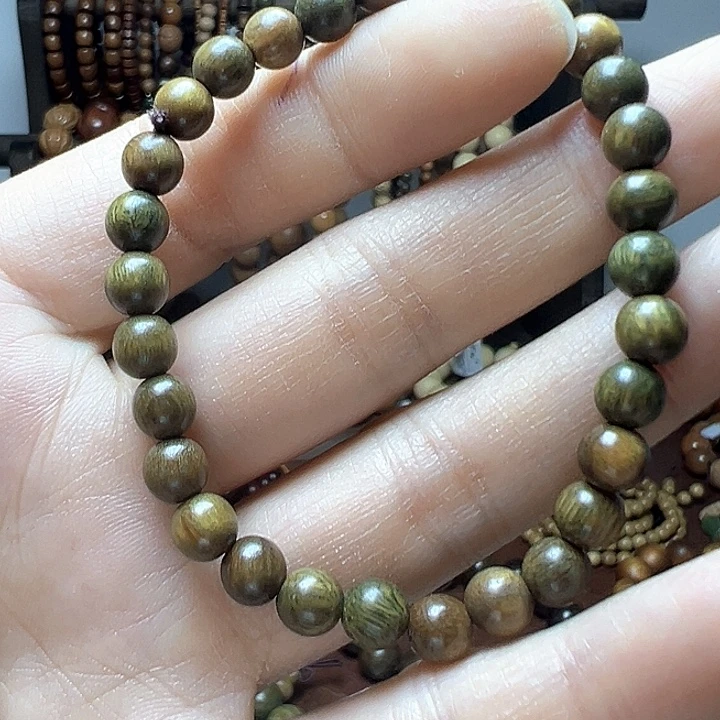 维腊木（绿檀）手串/手链绿檀