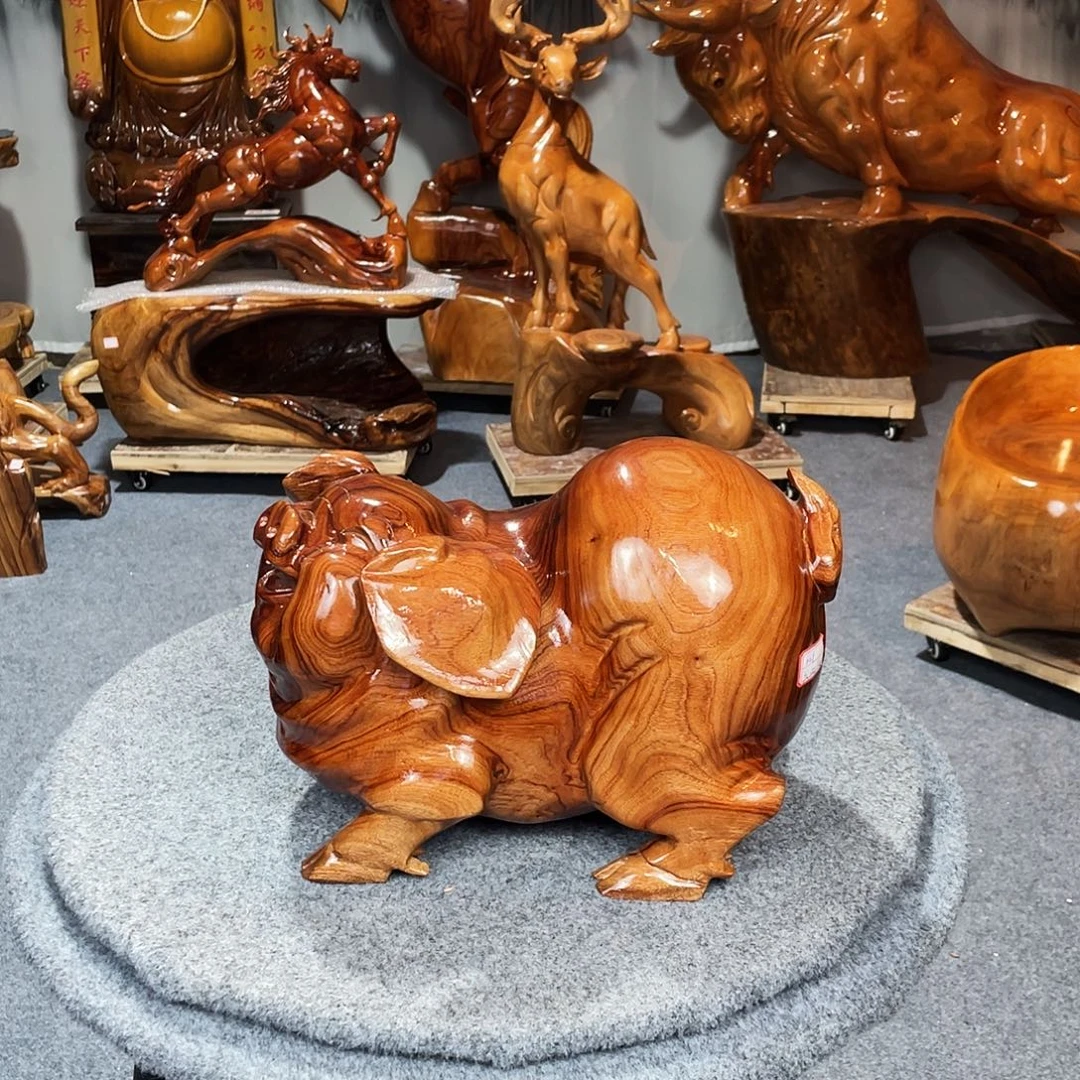 香榧木香樟木，福猪。