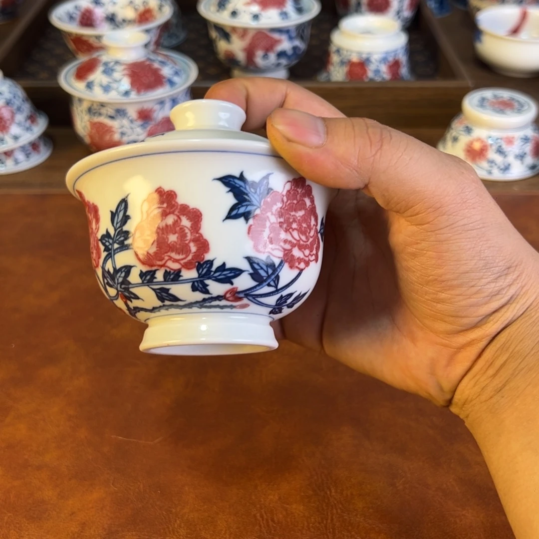 摆件景德镇茶器百宝箱