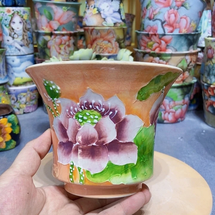 景德镇艺术手绘作品