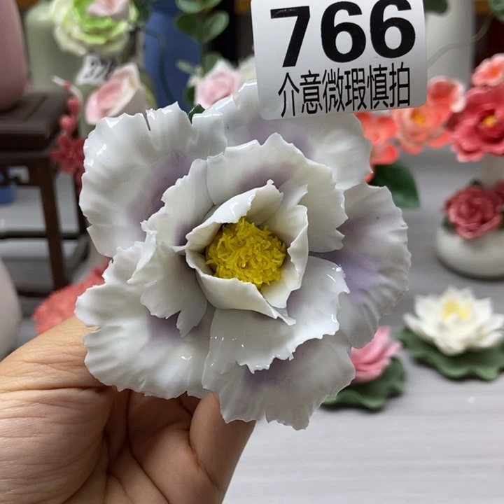 陶瓷手工制作陶瓷花