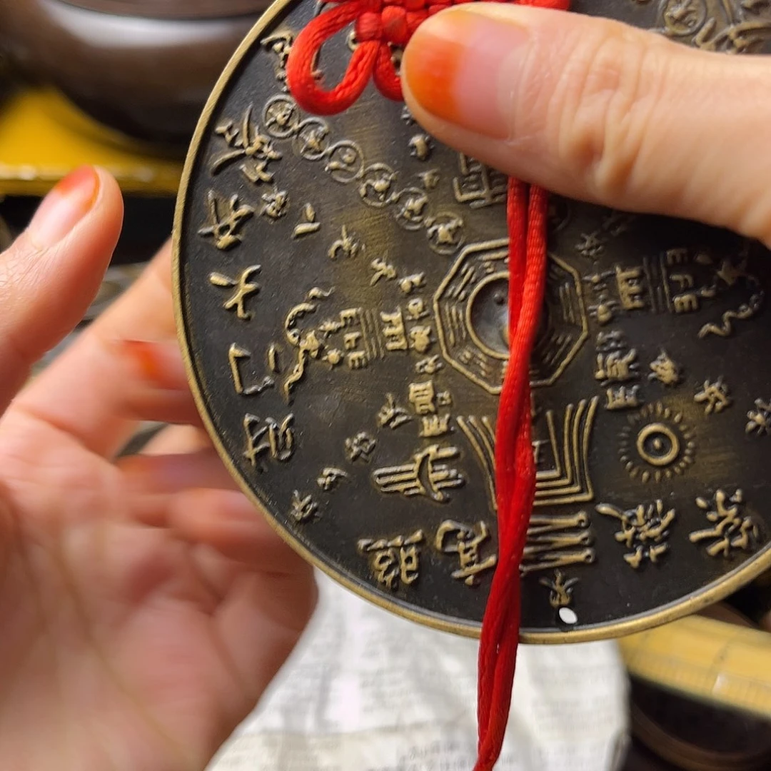 原矿风磨铜精雕摆件