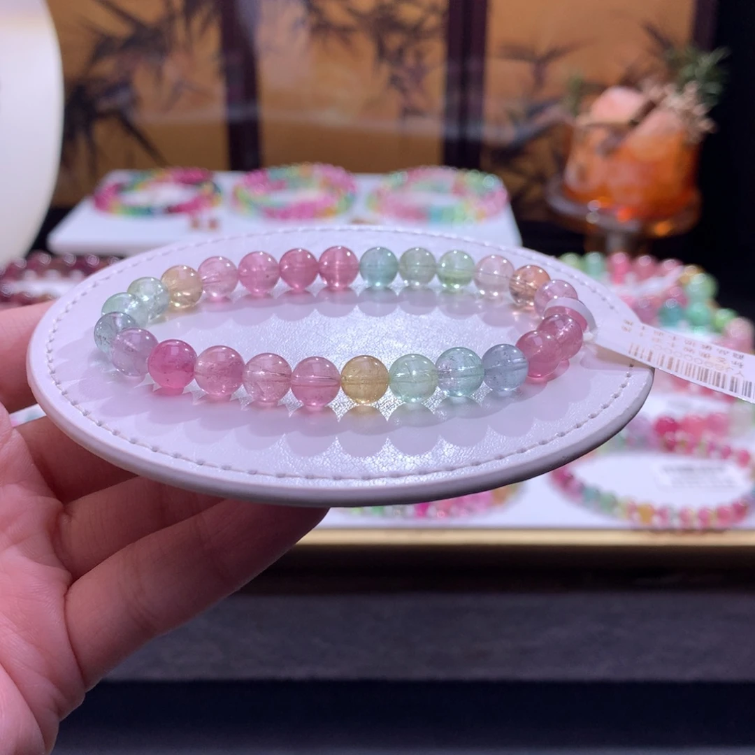 未镶嵌手链碧玺碧玺