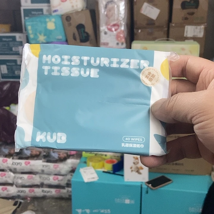 可优比乳霜纸巾3包