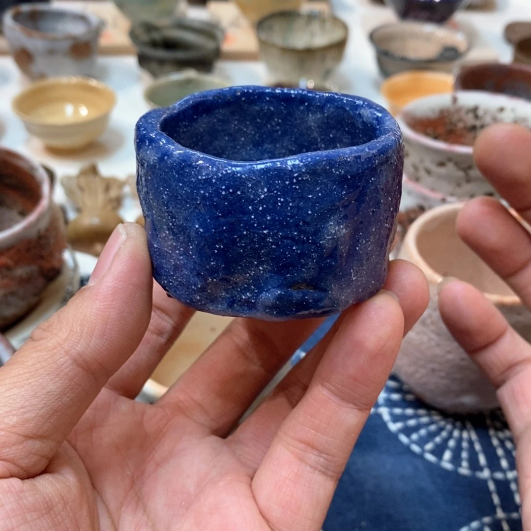 柴烧侘寂粗陶茶具