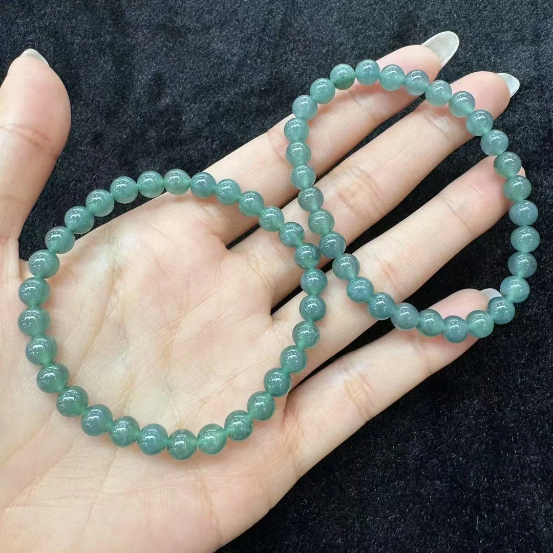 【玉经纶】22154/Q104-天然A货翡翠手串-多样性发其一