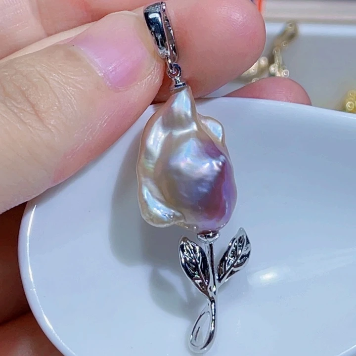 颈饰未镶嵌淡水珍珠