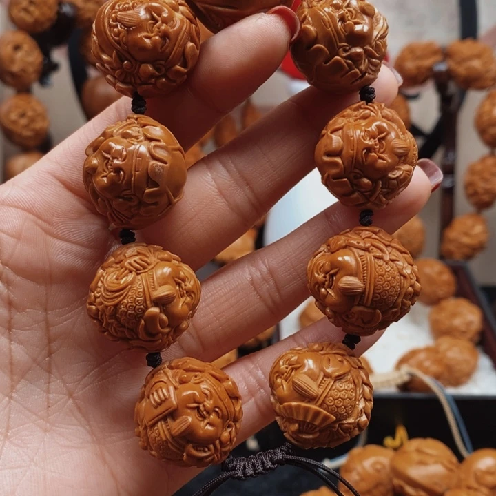 橄榄核手串/手链横财神2.3