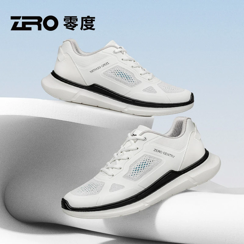 ZRO零度男鞋25夏季新款轻盈透气运动休闲鞋户外跑步鞋百搭小白鞋