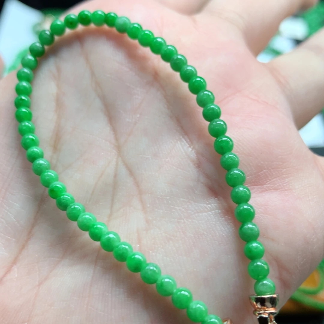 翡翠未镶嵌手链翡翠