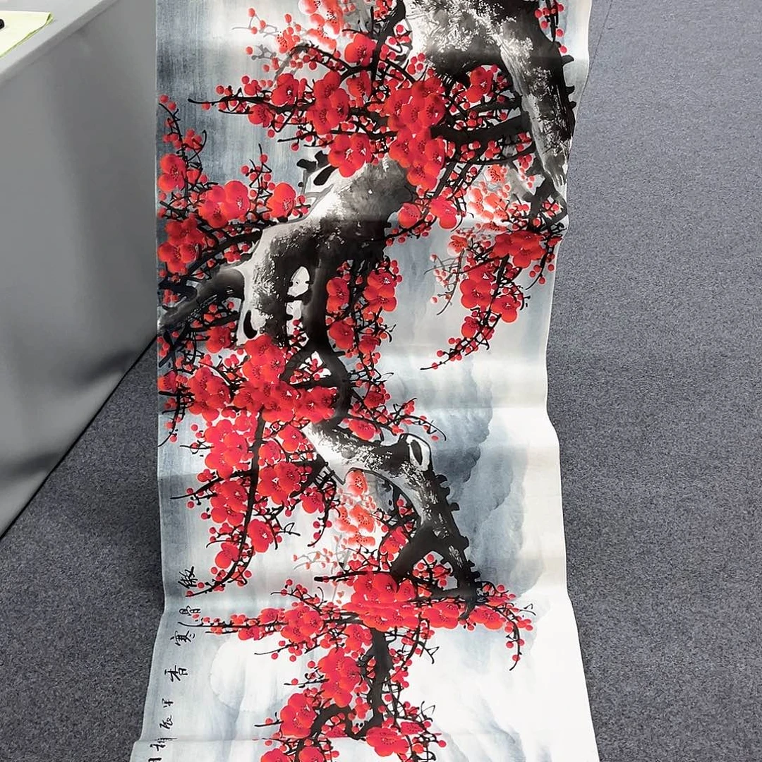 国画国画老师手绘作品