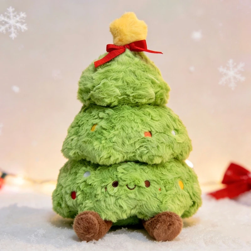 以舟圣诞树小熊玩偶毛绒礼盒可爱女生圣诞节生日礼物节日礼物