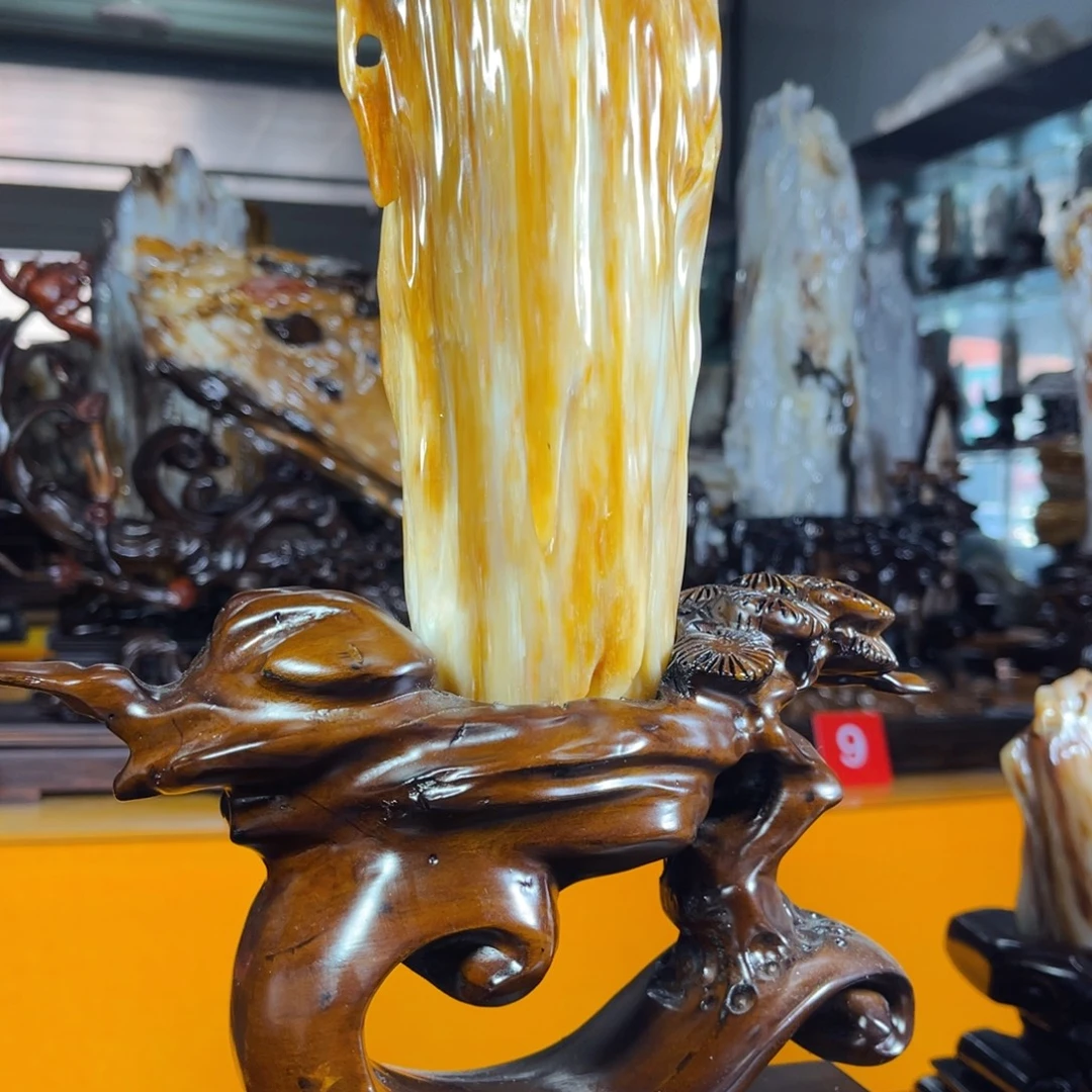 硅化玉未镶嵌珠宝奇石