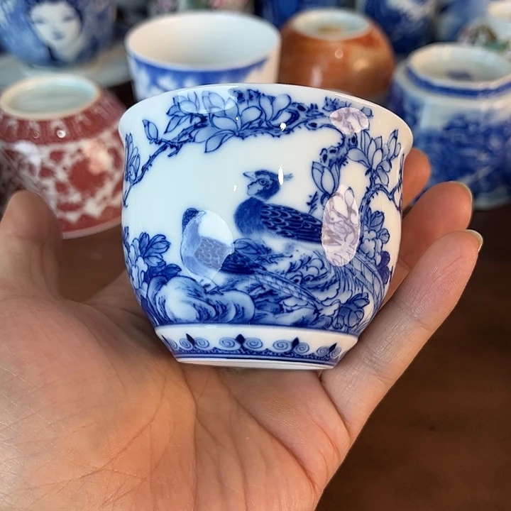 C***瓷片景德镇全手工手绘陶瓷