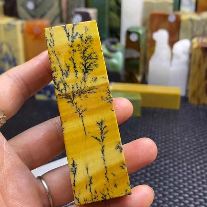 印度石罗**市青田石印章石