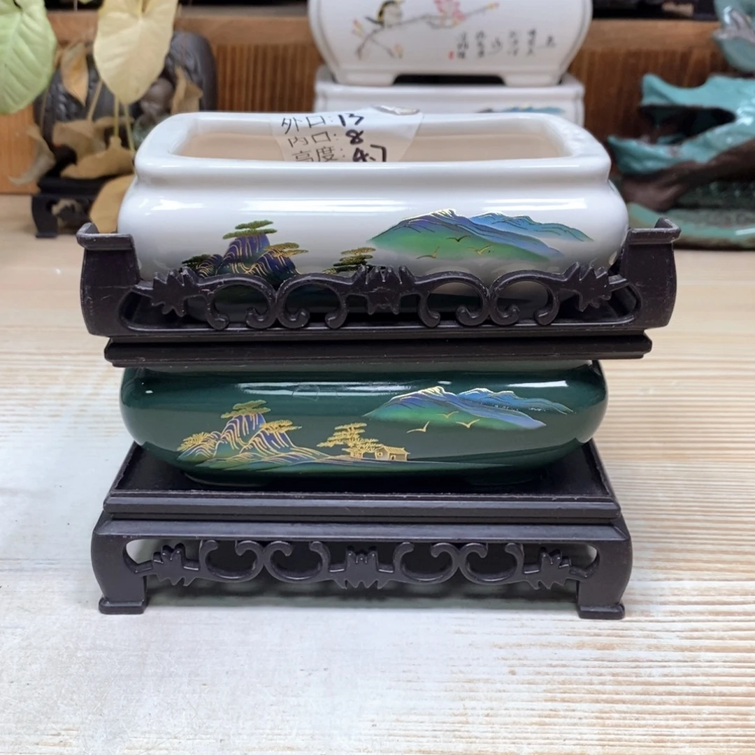 花盆紫砂陶瓷艺术花盆陶瓷