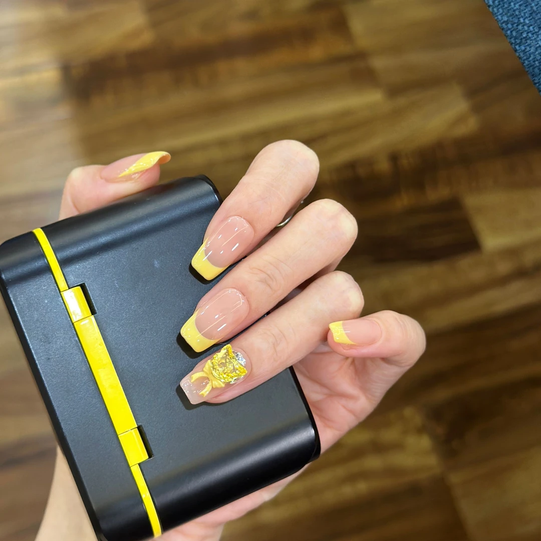 招财猫 锆石钻 纯手工定制穿戴甲美甲成品美甲贴片10片