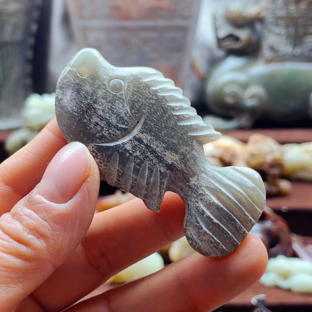 吊坠白玉菩提摆件