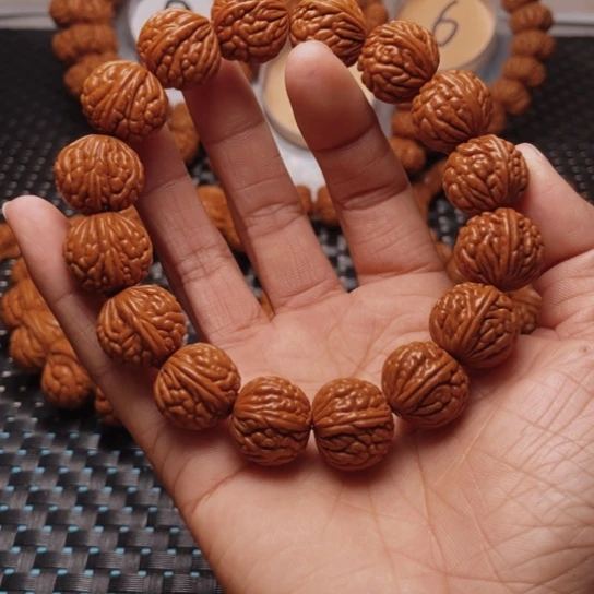 桃核手串龙纹桃核