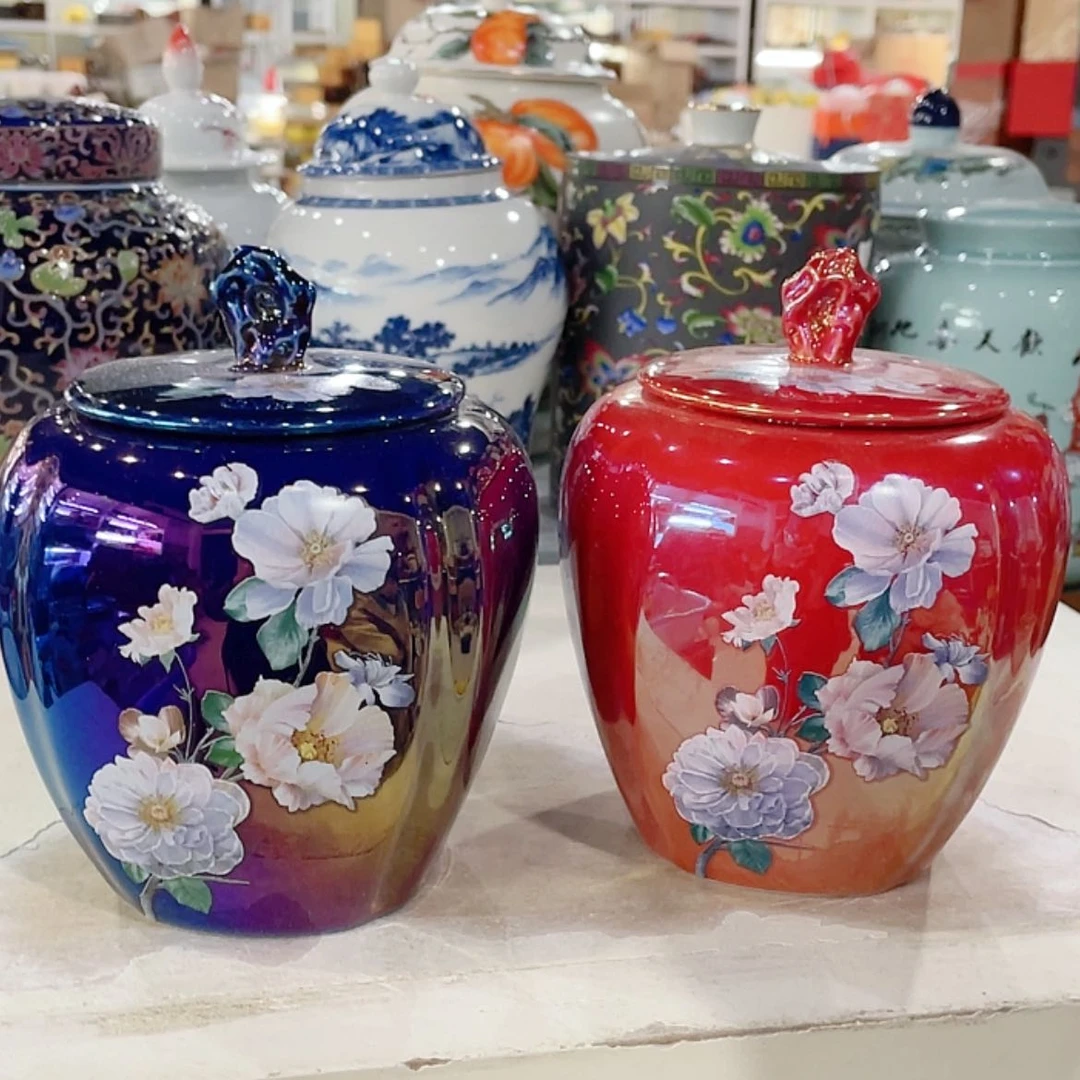 【闪购商品】罐陶瓷茶叶罐密封罐