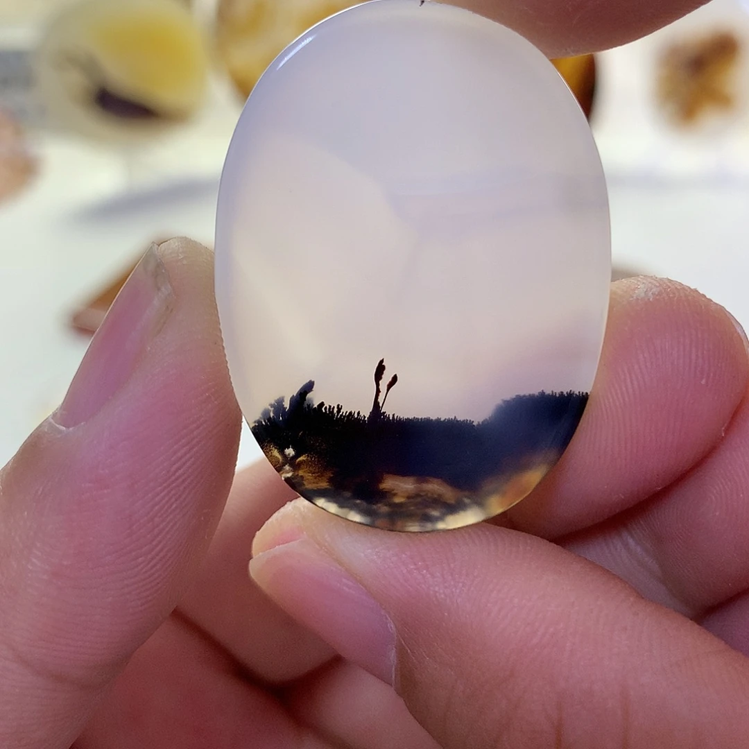 玛瑙/玉髓吊坠(不含链)未镶嵌