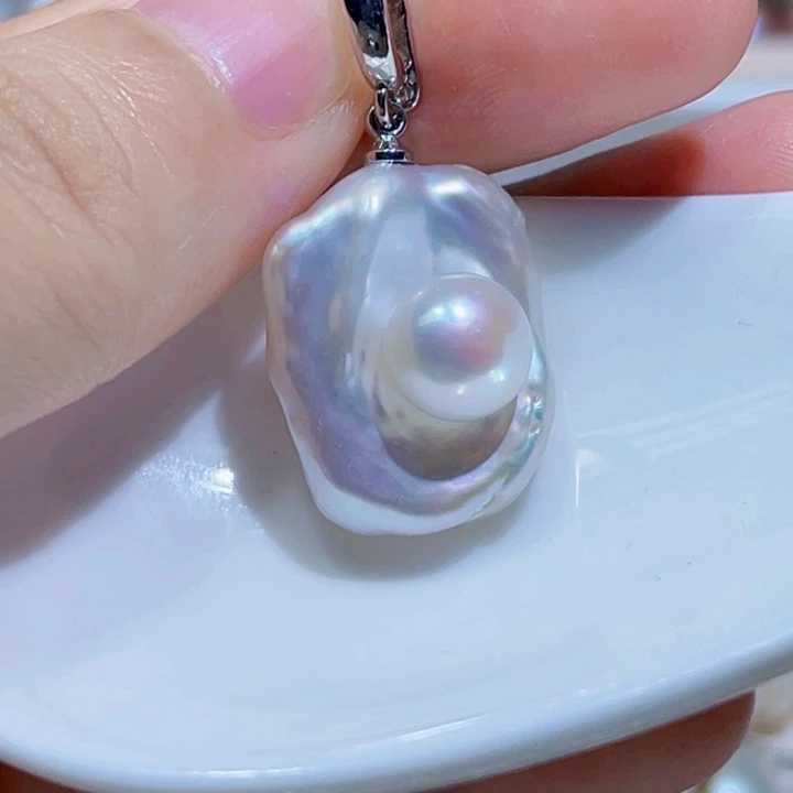 淡水珍珠未镶嵌颈饰