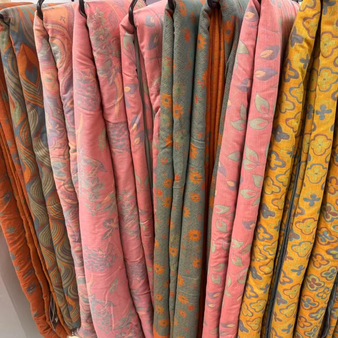 【京かわ会社】双层泡泡纱大豆被夏被200*230cm 不挑花色