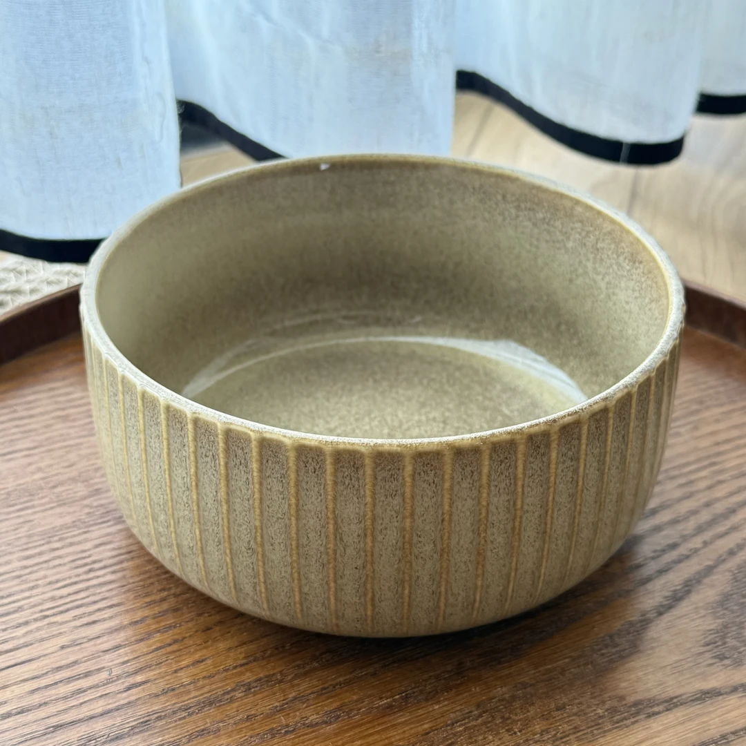 高颜值面碗轻奢碗陶瓷碗具家用餐具早餐碗水果沙拉碗个性浮雕碗