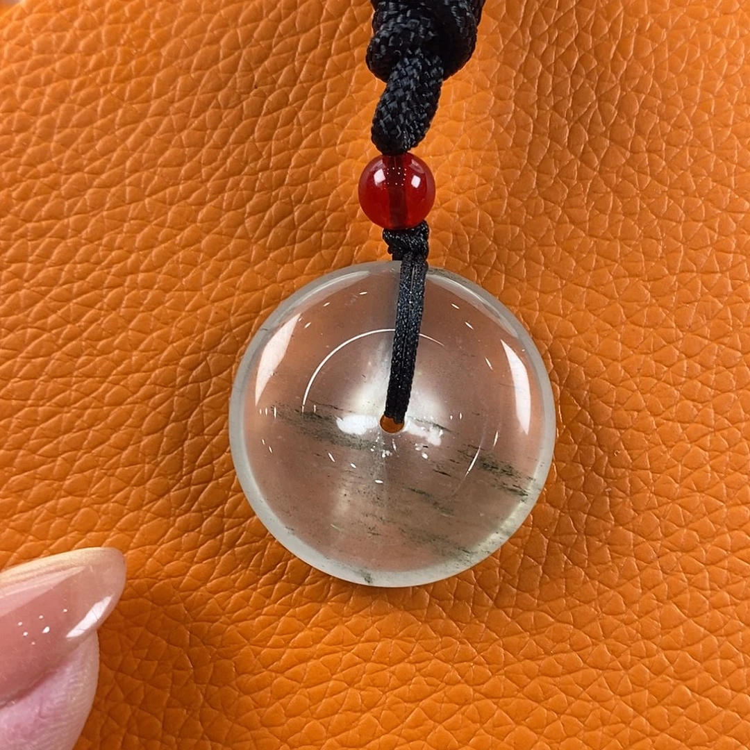 颈饰未镶嵌石英质玉