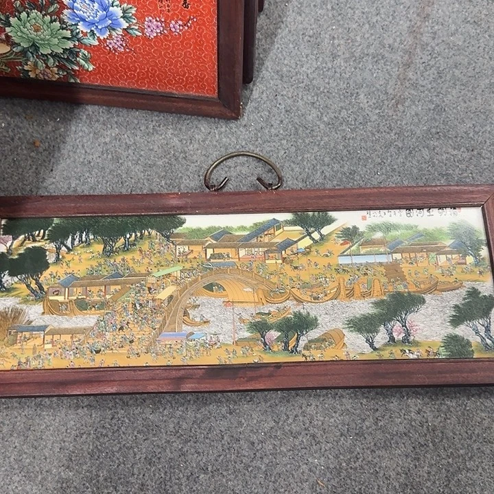 摆件瓷板画瓷板画