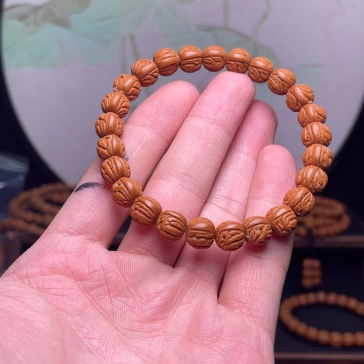 手串桃核0.9黑龙手串