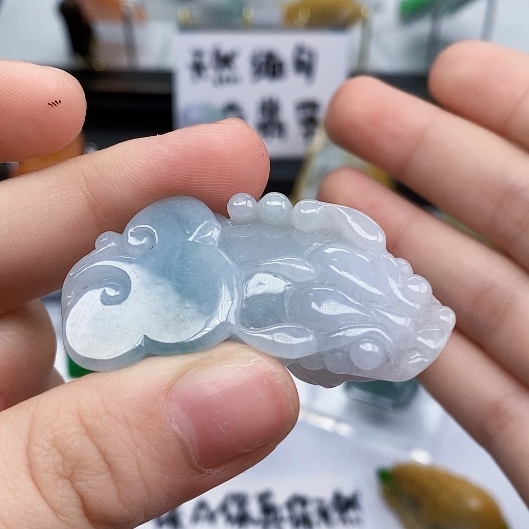 颈饰未镶嵌翡翠翡翠A货