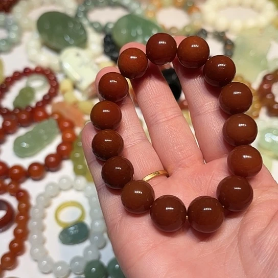 蛇纹石玉未镶嵌手串