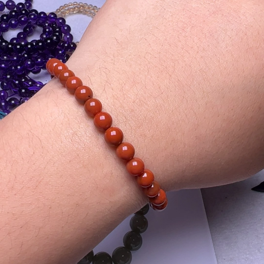 南红玛瑙手链未镶嵌多样性