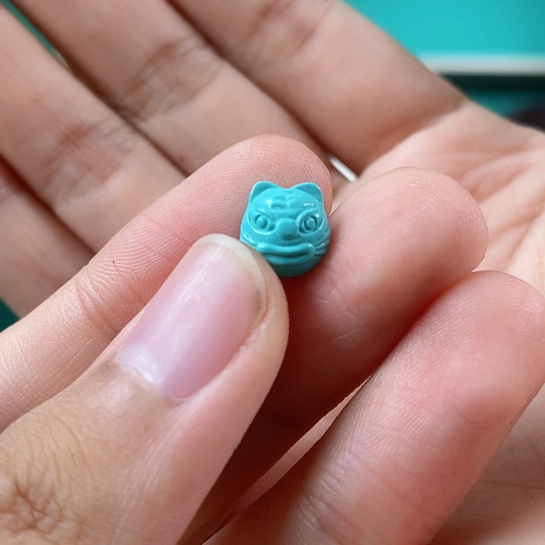 未镶嵌绿松石珠宝奇石