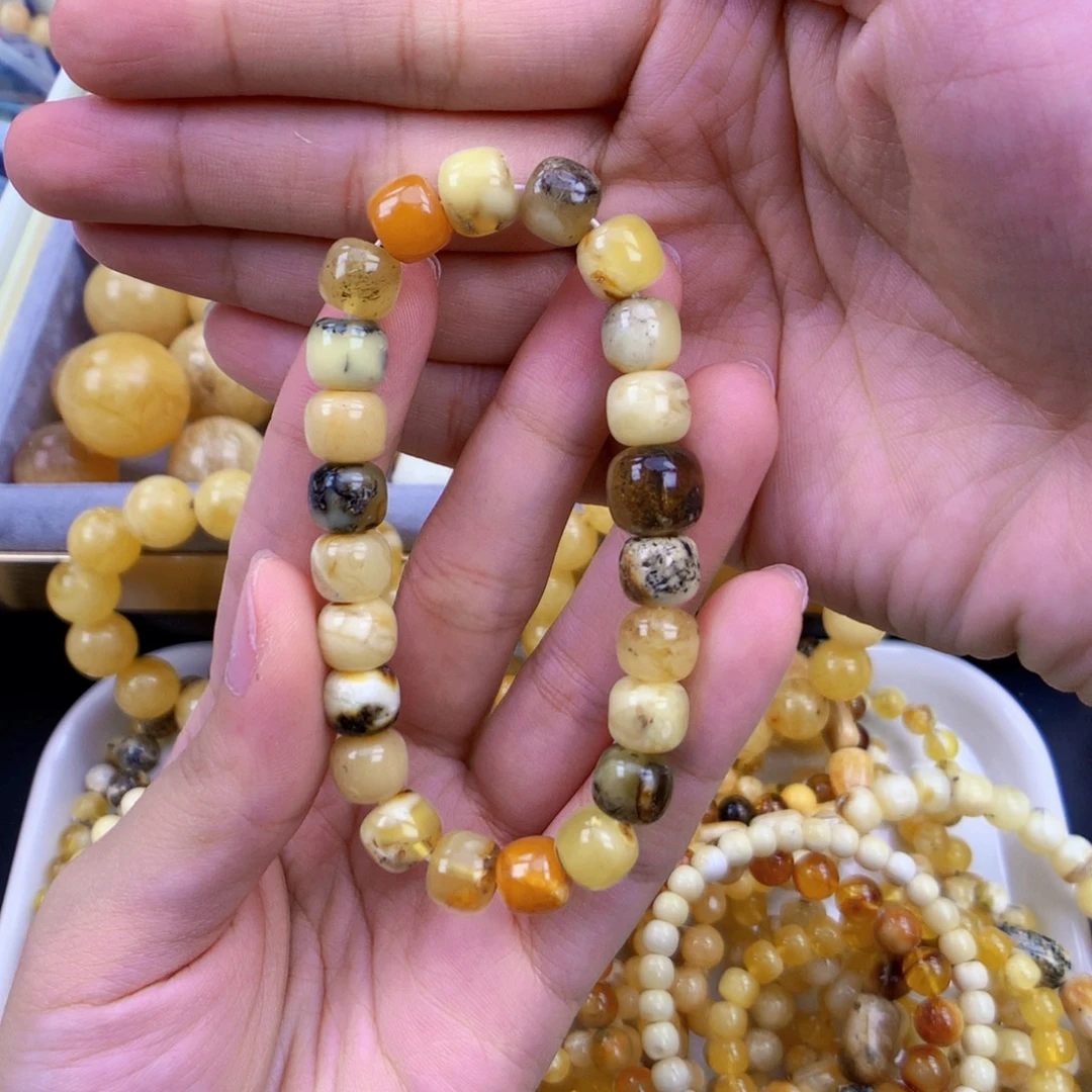 琥珀未镶嵌珠宝奇石