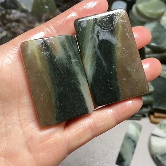 【闪购商品】独山玉珠宝半成品未镶嵌风**淡