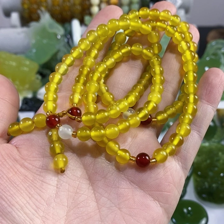 未镶嵌岫玉链链链