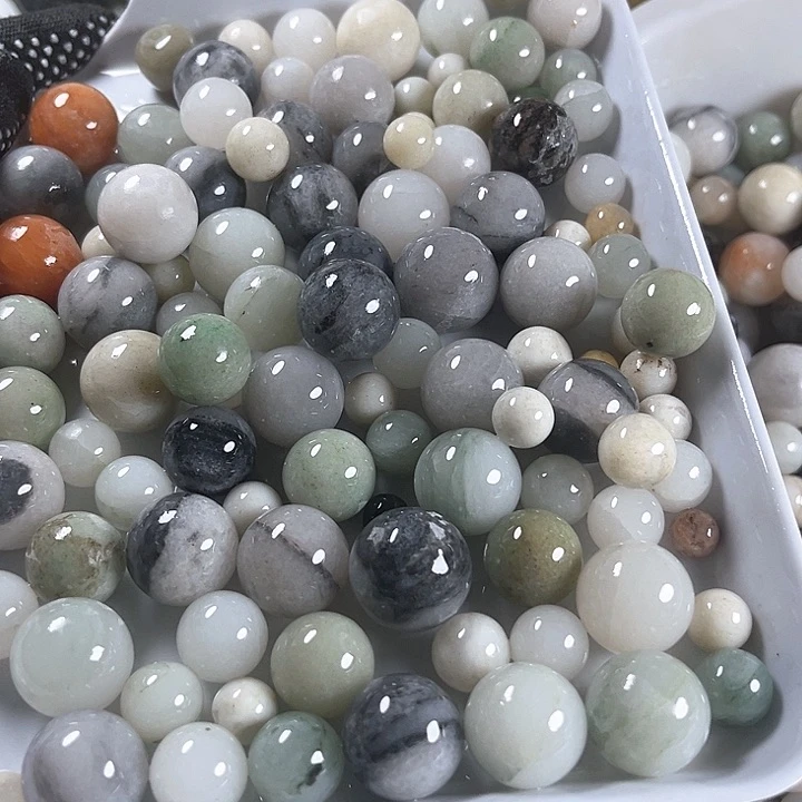 和田玉（糖玉）和田玉边角料9K金镶嵌爱****运