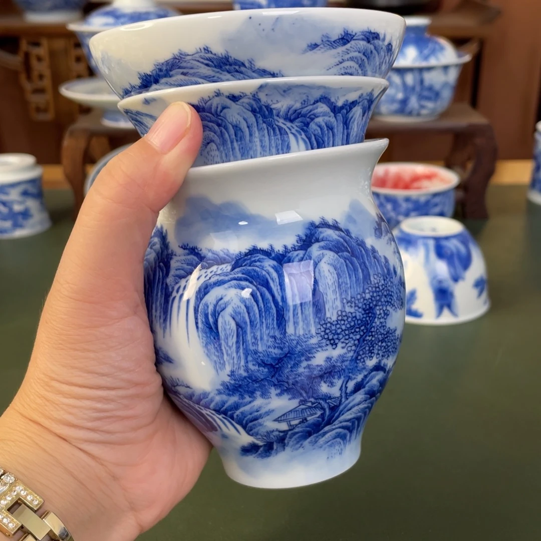 杯景德镇陶瓷手工手绘