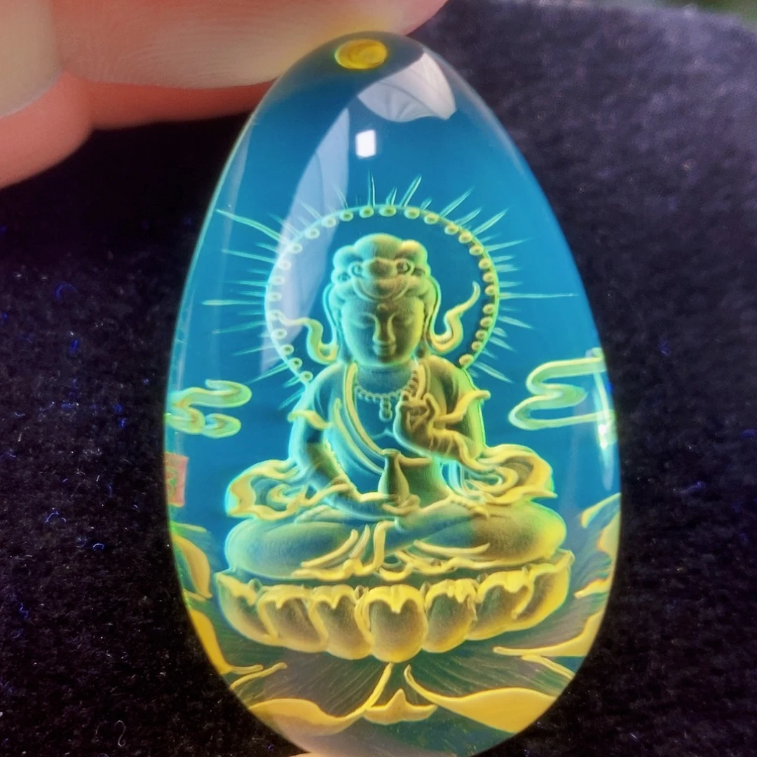 金珀未镶嵌吊坠(不含链)